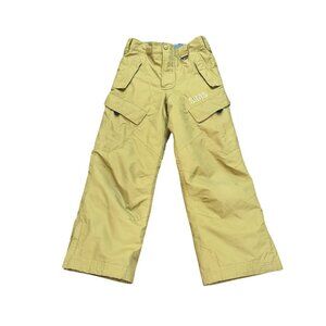 SIMS Boys Snow Ski Snowboard Cargo Pants Tan Large Lined Insulated Winter